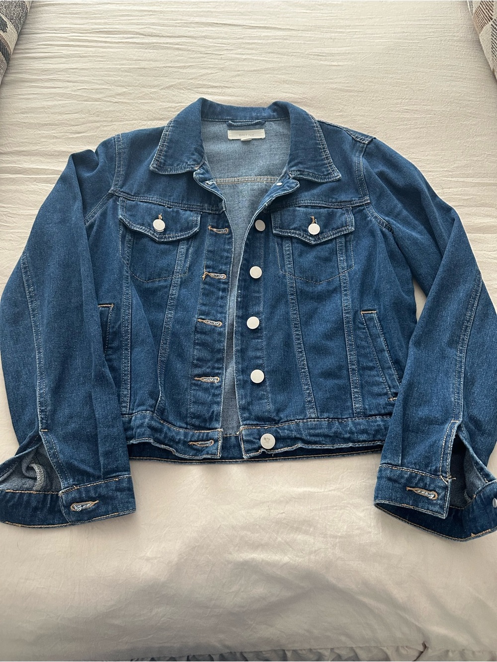Brit NY  Dark Blue Denim Jacket